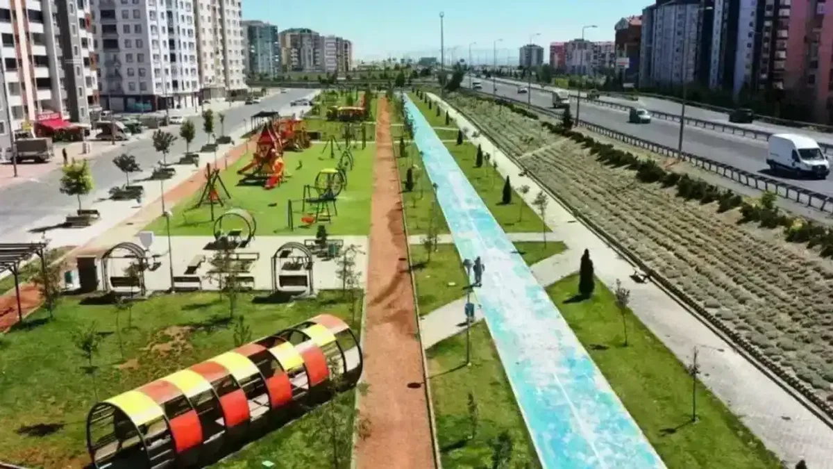Kayseri Kocasinan farkıyla çocuklara park