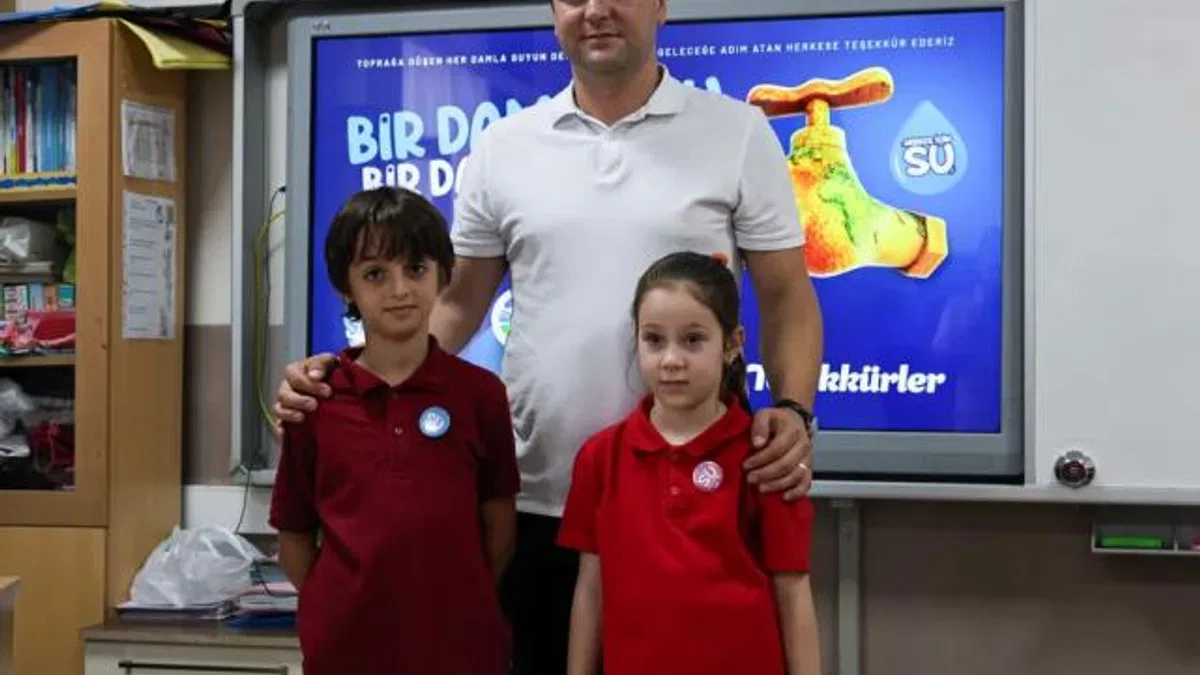 Sakaryalı minikler ‘Su Müfettişi’ oldu