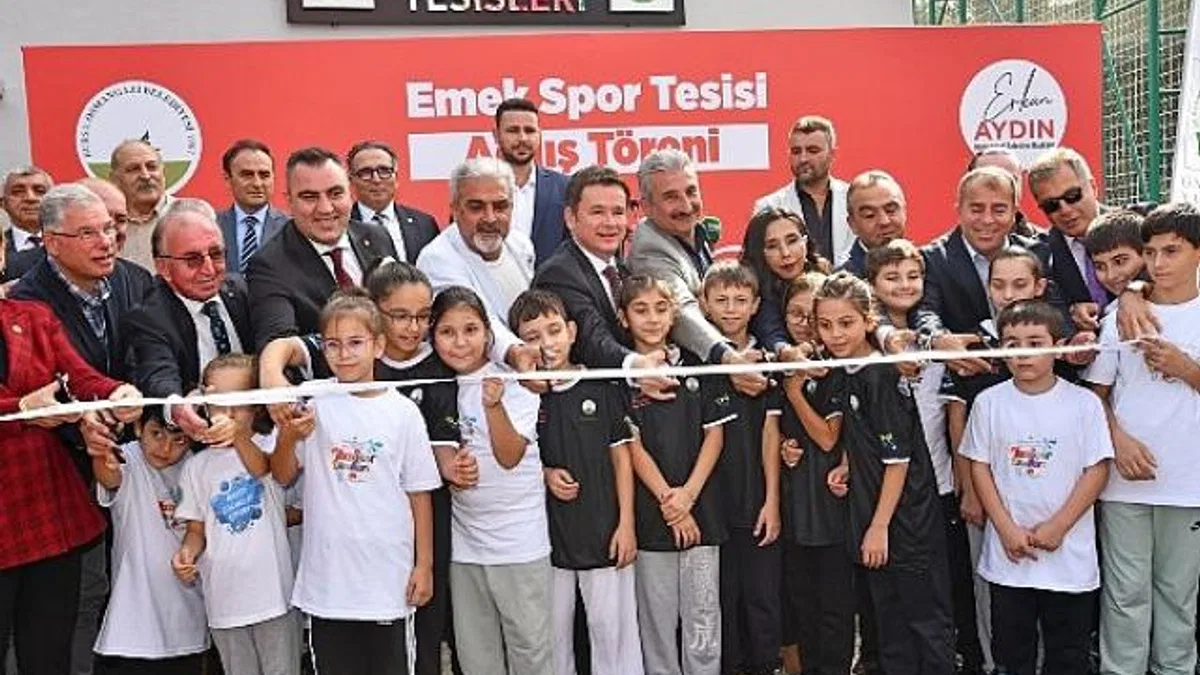 Geleceğin sporcuları bu tesiste yetişecek