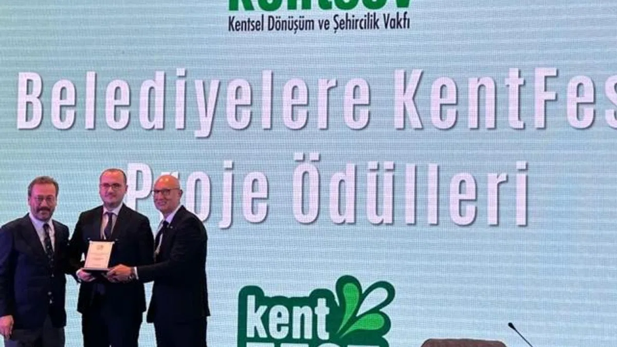 Kayseri Büyükşehir’e ‘tarihi’ ödül