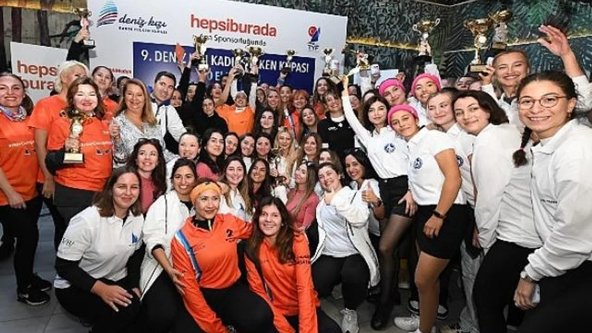 Deniz Kızı Kadın Yelken Kupası’nda Yüzlerce Kadın İyiliğe Yelken Açtı
