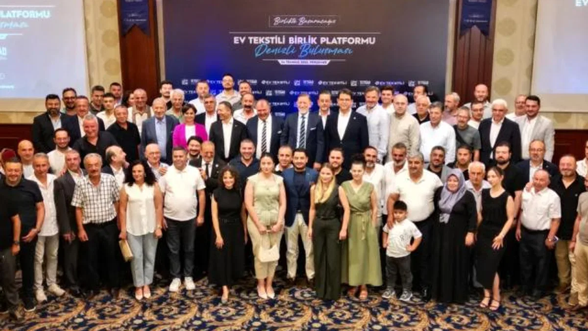 Ev Tekstili Birlik Platformu Denizli’de buluştu