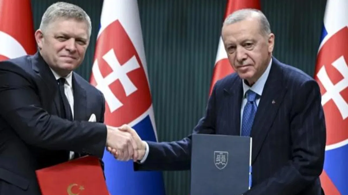 Türkiye ile Slovakya arasında 3 anlaşma imzalandı