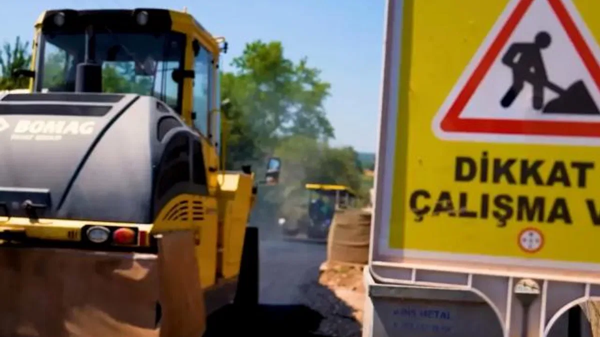 Körfez Sipahiler’de 2 kilometrelik yol yenilendi