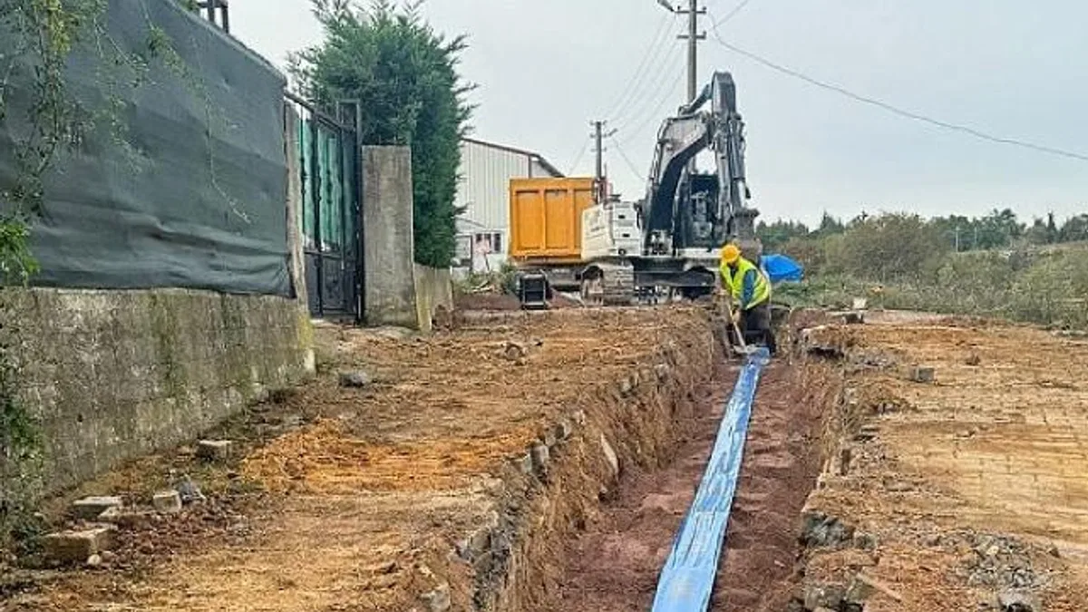 İSU’dan Gebze Mollafenari, Cumaköy ve Kadılı mahallelerine yeni altyapı yatırımı.