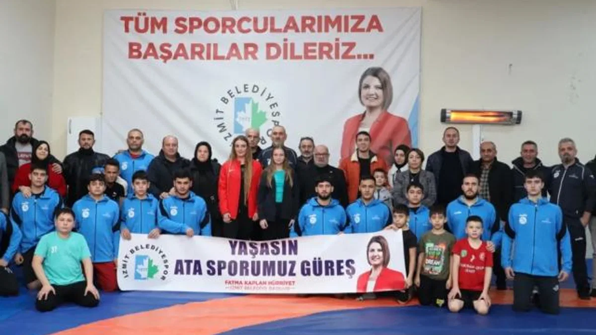 Kocaeli İzmit Belediyespor Güreş Okulu eğitimlerine başladı