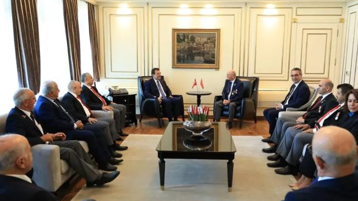 İmamoğlu gazileri ağırladı