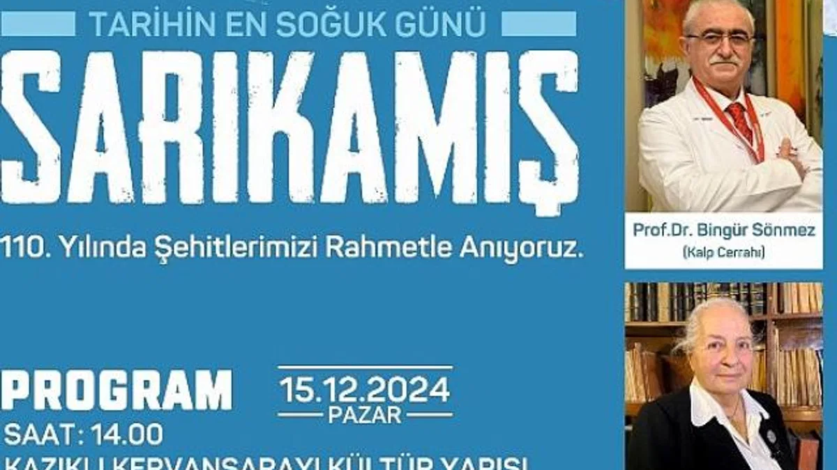 Sarıkamış şehitlerinin büyük mücadelesi Gölcük’te anlatılacak