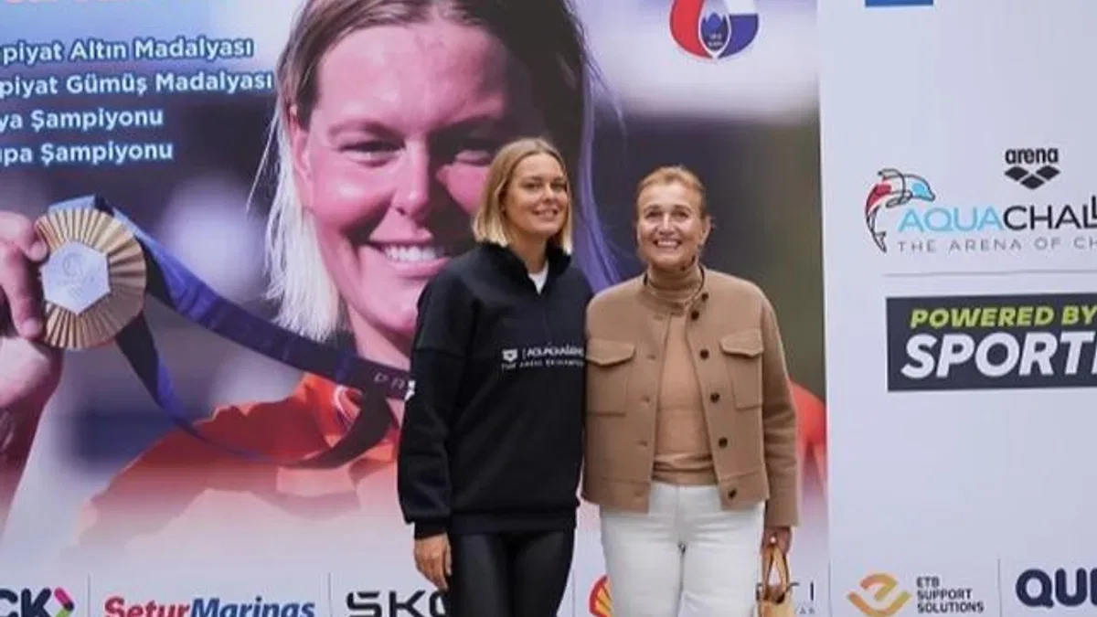 Olimpiyat şampiyonu Sharon van Rouwendaal Türkiye’de