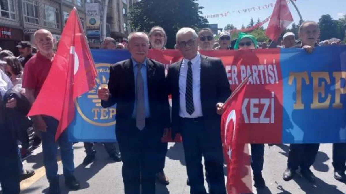 TEP’ten, Büyük Emekliler Mitingi’nde hükümete çağrı