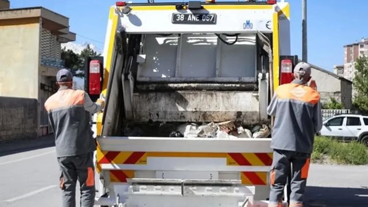Kayseri Melikgazi’de her gün tertemiz mesai