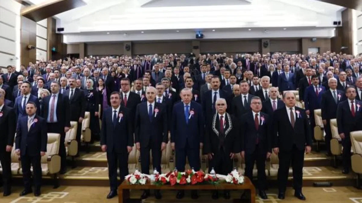 Cumhurbaşkanı Erdoğan Anayasa Mahkemesi’nin 64. yıl törenlerine katıldı