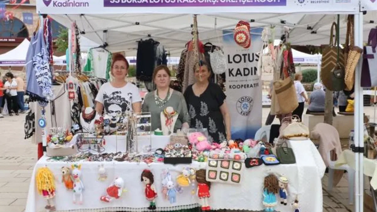 Bursa’da ‘meydan’ kadınların oldu