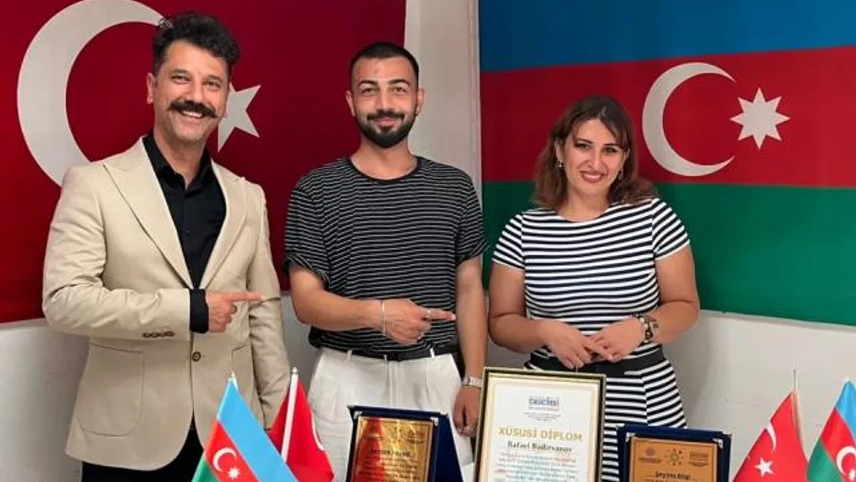 Azerbaycan Bakü’den Manisa’ya iki ödül