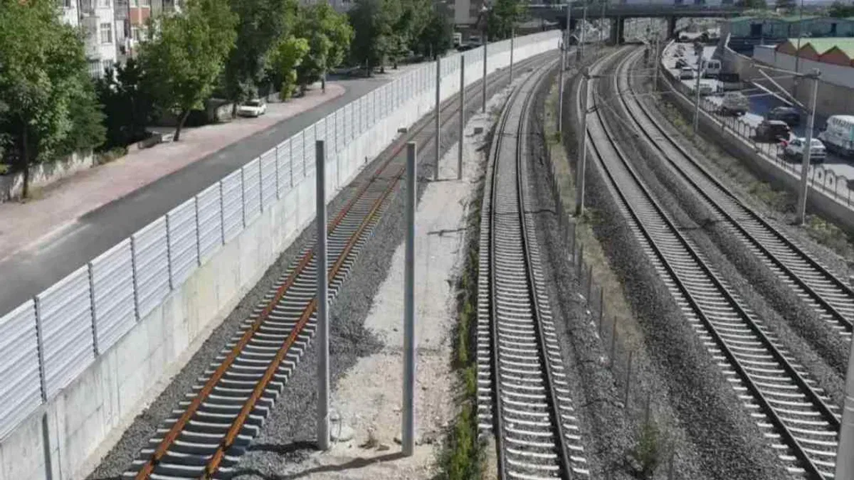Konya’da gürültüye karşı ses bariyeri yapıldı