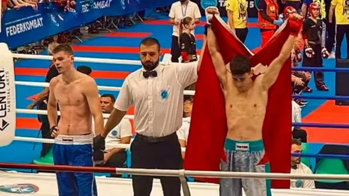 Avrupa Kick Boks’ta Konya Meram rüzgarı