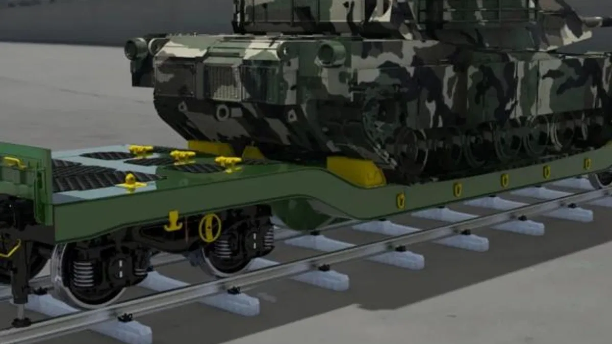 Altay tankını yerli vagonlar taşıyacak