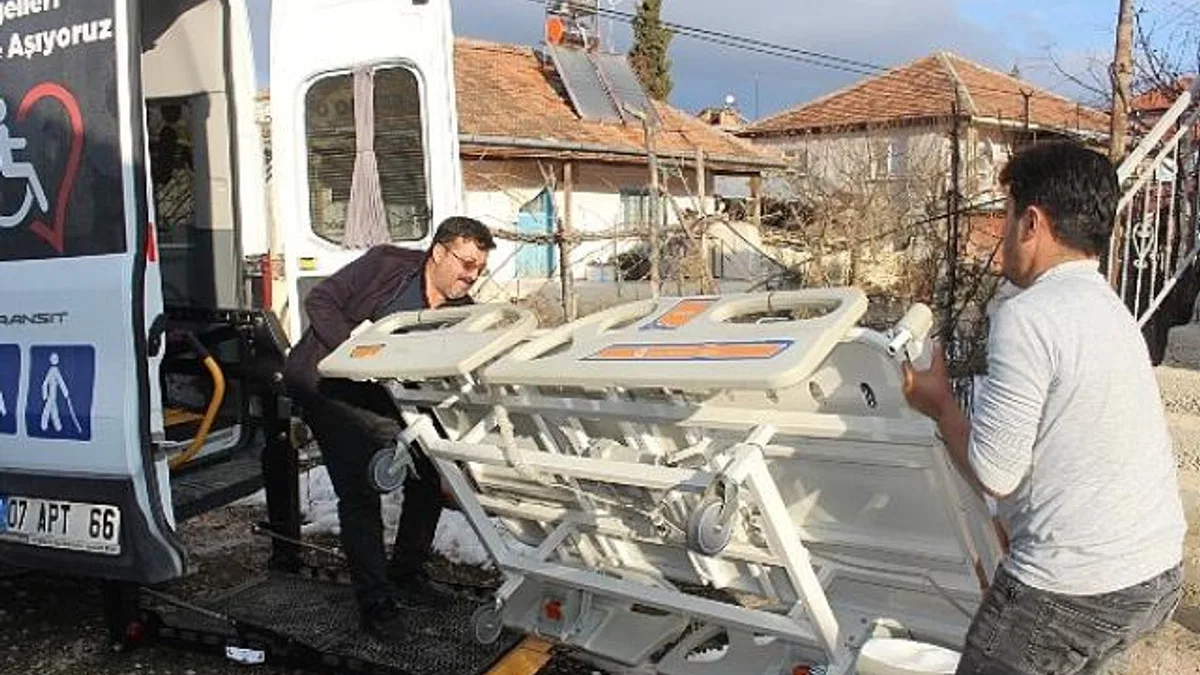 Büyükşehir Belediyesi hasta ve hasta yakınlarının yanında