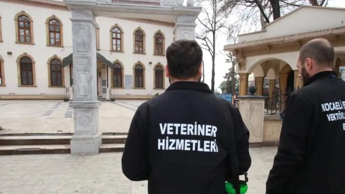 Kocaeli’de ibadethaneler ilaçlanıyor