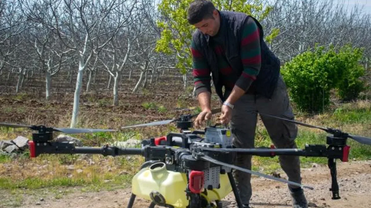 Türk çiftçiler, XAG tarım dronları ile akıllı su uygulamalarına öncülük ediyor