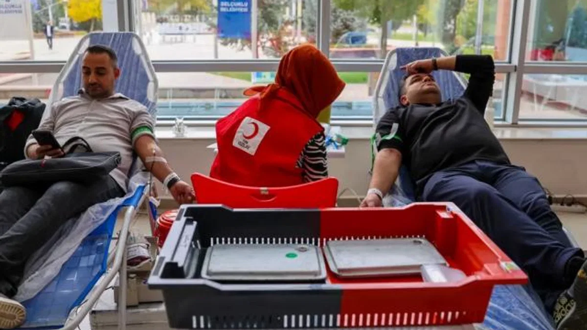 Konya Selçuklu’dan Kızılay’a kan bağışı