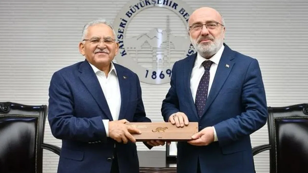 Memduh Büyükkılıç’tan KAYÜ’ye gastronomi teşekkürü