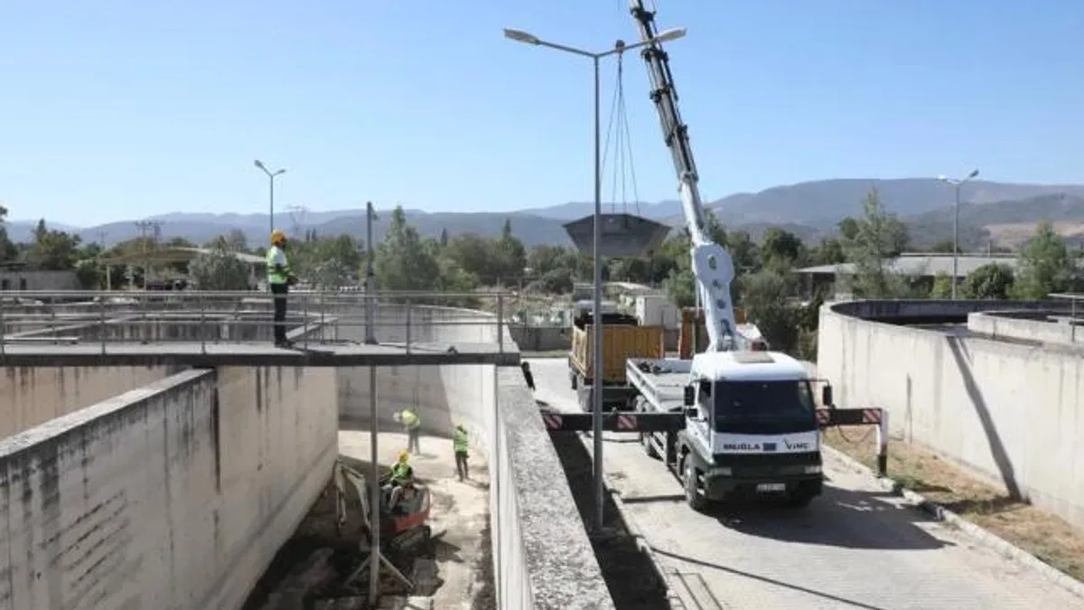 MUSKİ Arıtma Tesisleri’nde temizlik seferberliği