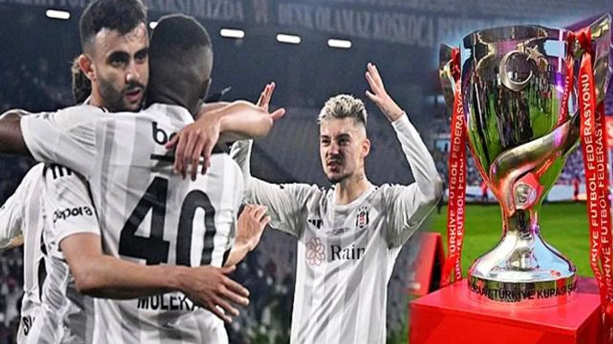 Beşiktaş 3-2 Trabzonspor (Maç Sonucu) Ziraat Türkiye Kupası Beşiktaş’ın
