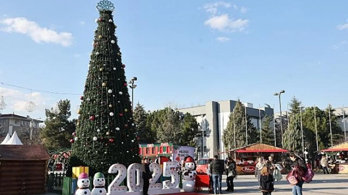 Nilüfer’de Yeni Yıl Festivali’nde eğlence ve alışveriş bir arada