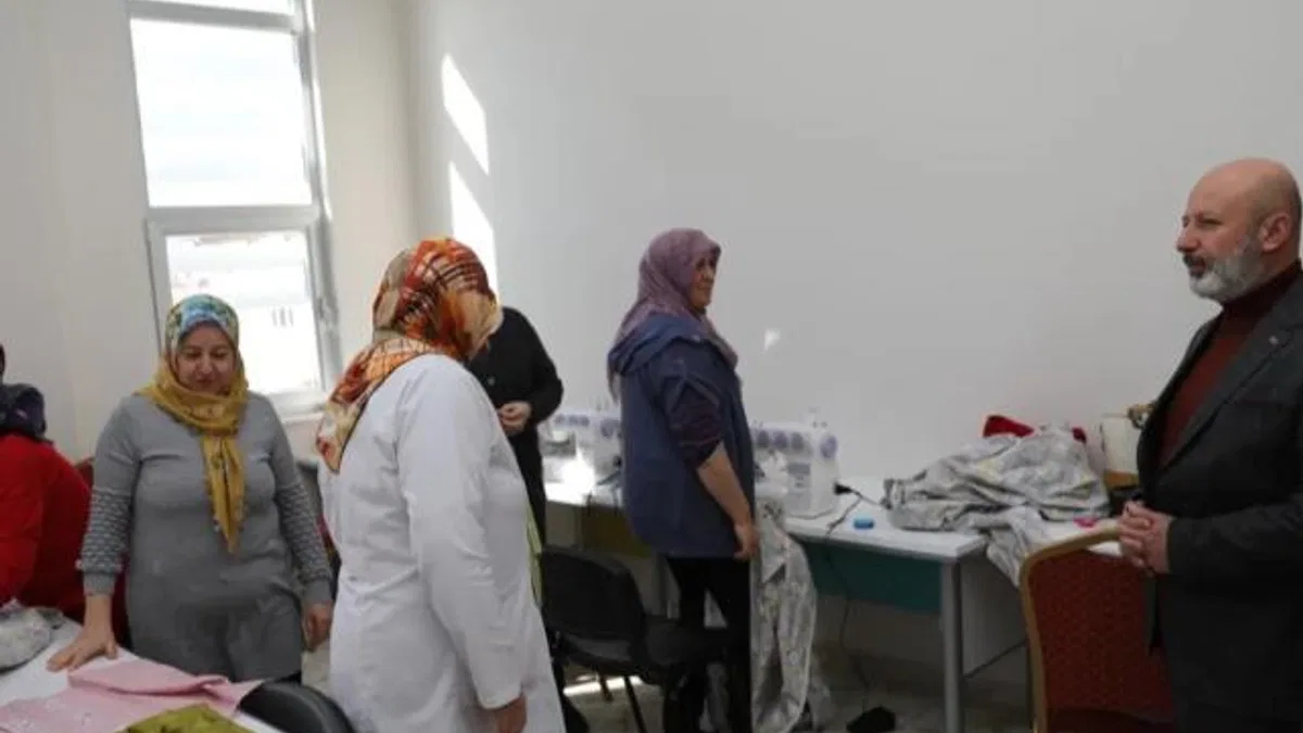 Kayseri Kocasinan’dan istihdama ve aile ekonomisine destek