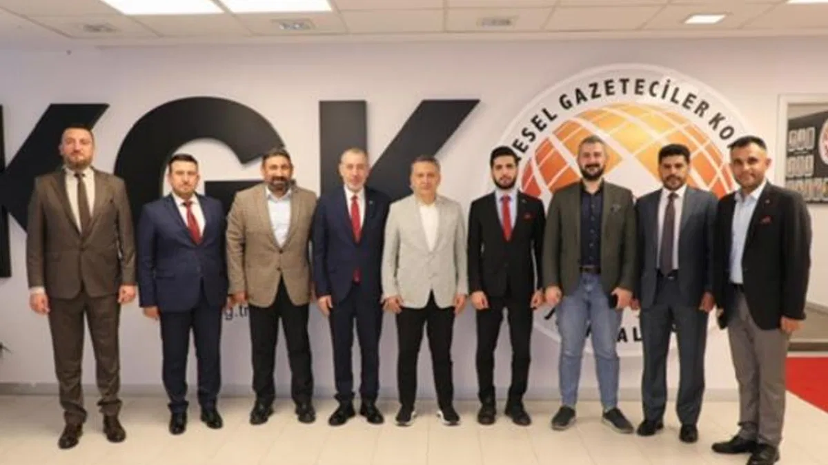 Türkmen Bakan Maruf ve heyetinden KGK ziyareti
