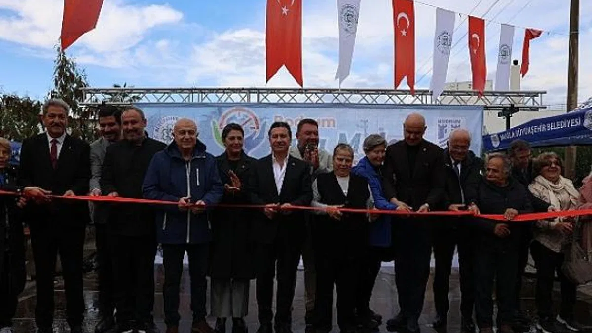 Muğla Büyükşehir 5. Kısa Mola Merkezi’ni Engelliler Günü’nde Bodrum’da Açtı