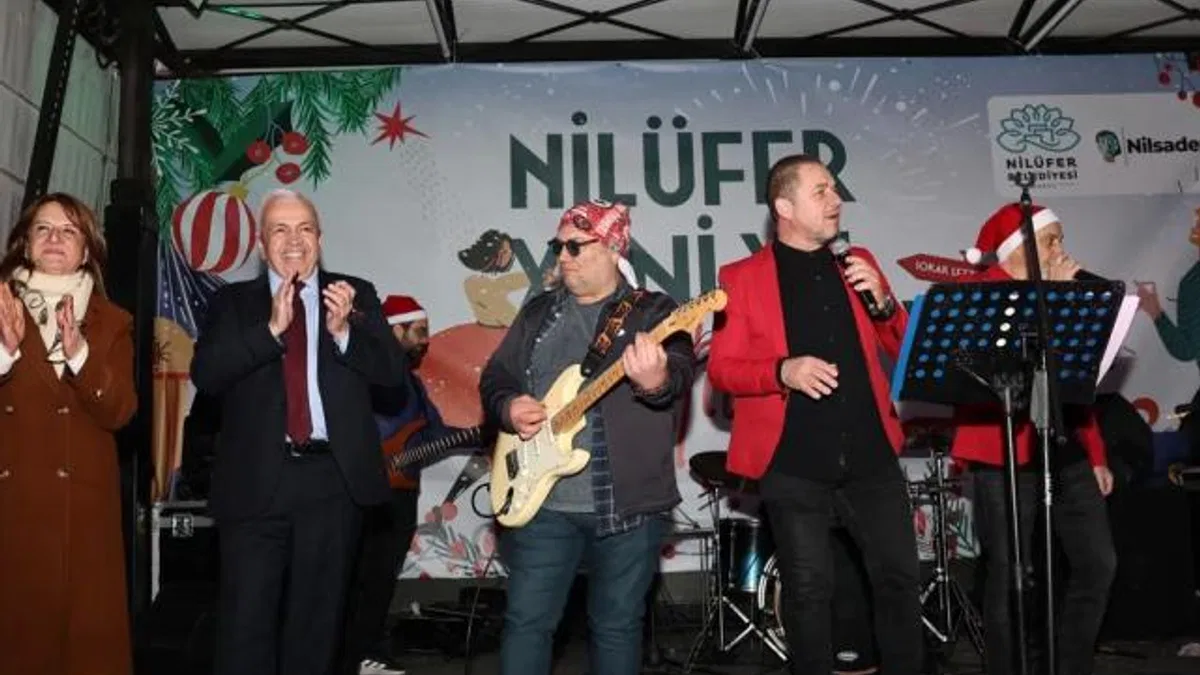 Bursa Nilüfer 2025’i coşku ile karşıladı