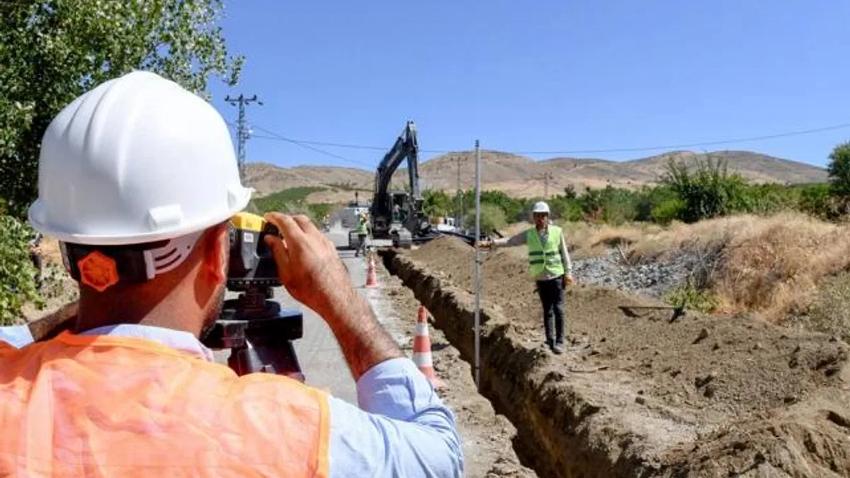 Malatya’da Hacıyusuflar’a yeni kanalizasyon hattı