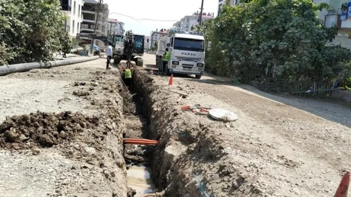 Ordu Şehir Hastanesi’ne altyapı desteği