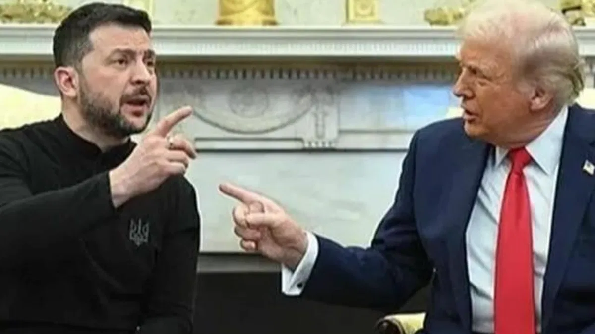 Trump ve Zelenskiy ile kameralar önünde tartıştı