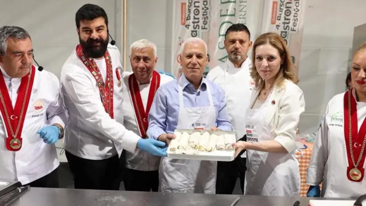 Bursa’nın gastronomisi göz kamaştırdı
