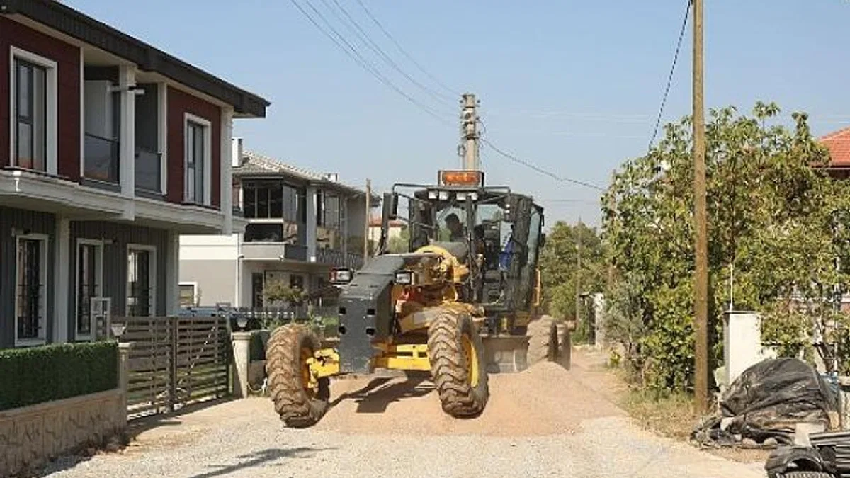 Çocuklar İstedi, Başkan Aras Yol Çalışmasını Başlattı
