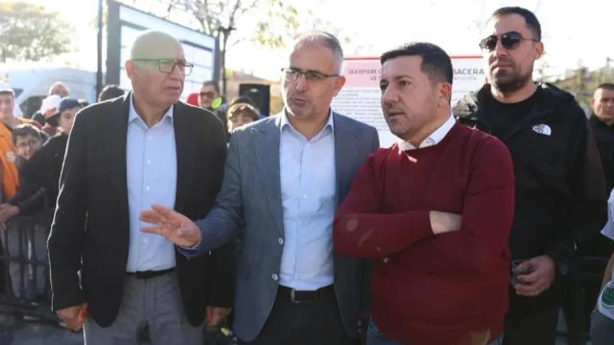 Ahmet Minguzzi Skate Park törenle açıldı