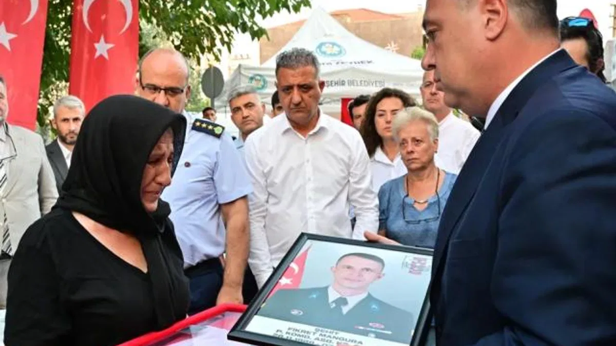 Şehit Fikret Mangura vefatının 7. gününde dualarla anıldı