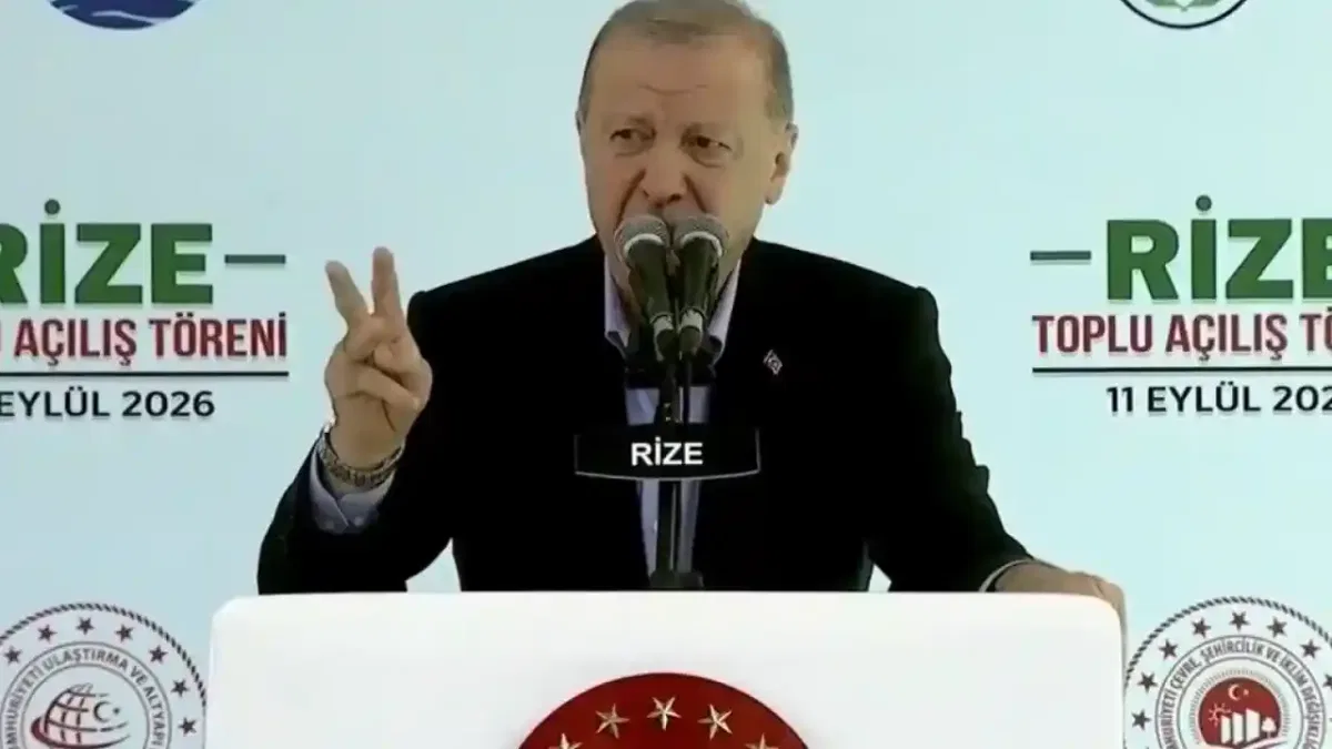 Rize’de 10 milyar liralık yatırıma Cumhurbaşkanı Erdoğan’dan toplu açılış