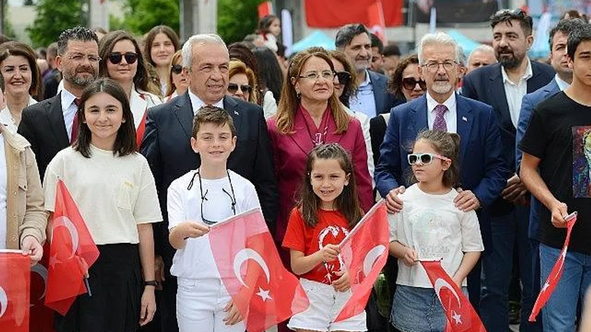 Nilüfer’de 23 Nisan Bayramı coşkusu doyasıya yaşandı