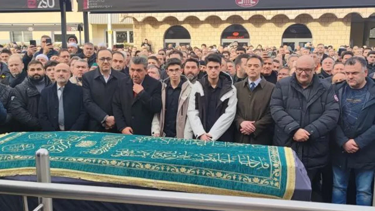 Almanya’da kayıp imamın cenaze namazı kılındı