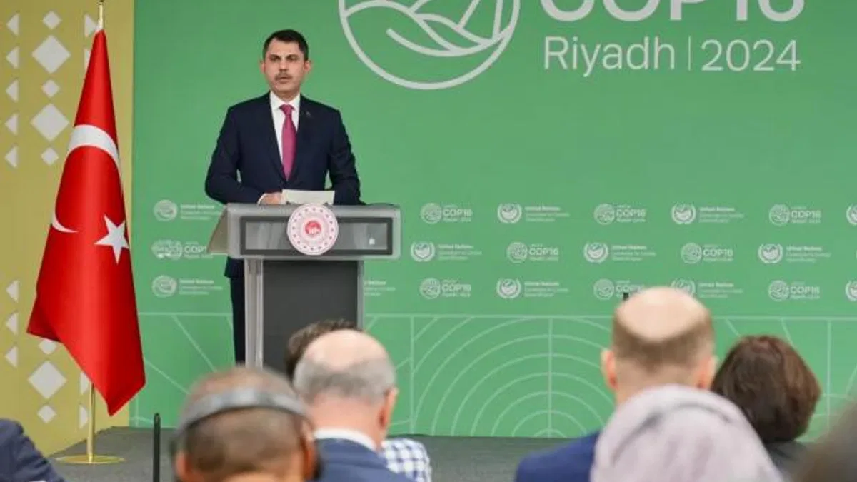 Türkiye’nin kuraklıkla eylem planı Riyad’da açıklandı