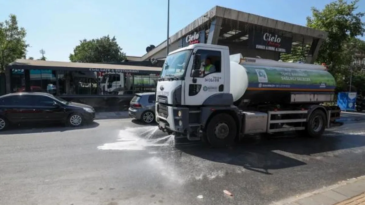 İstanbul Bakırköy’de temizlik seferberliği