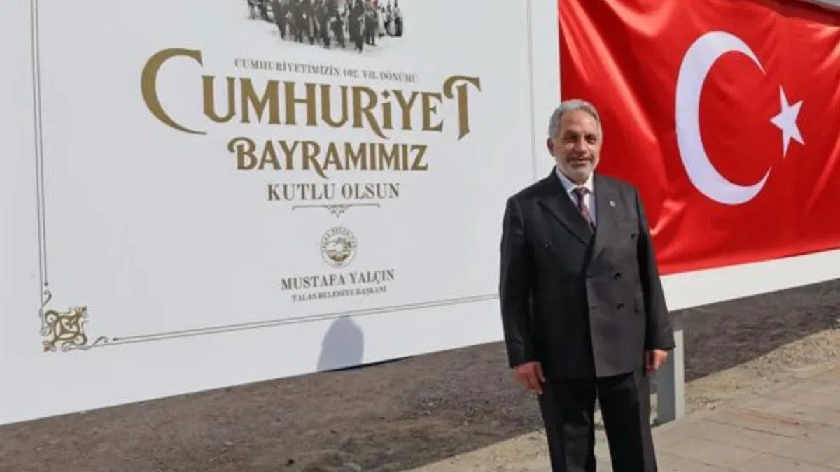 Kayseri Talas’tan Cumhuriyet Bayramı’na özel konsept