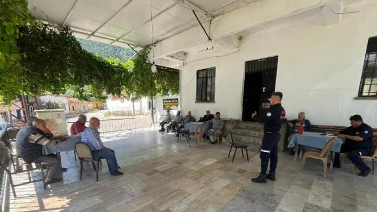 Muğla’nın kırsal mahallelerine yangın eğitimi