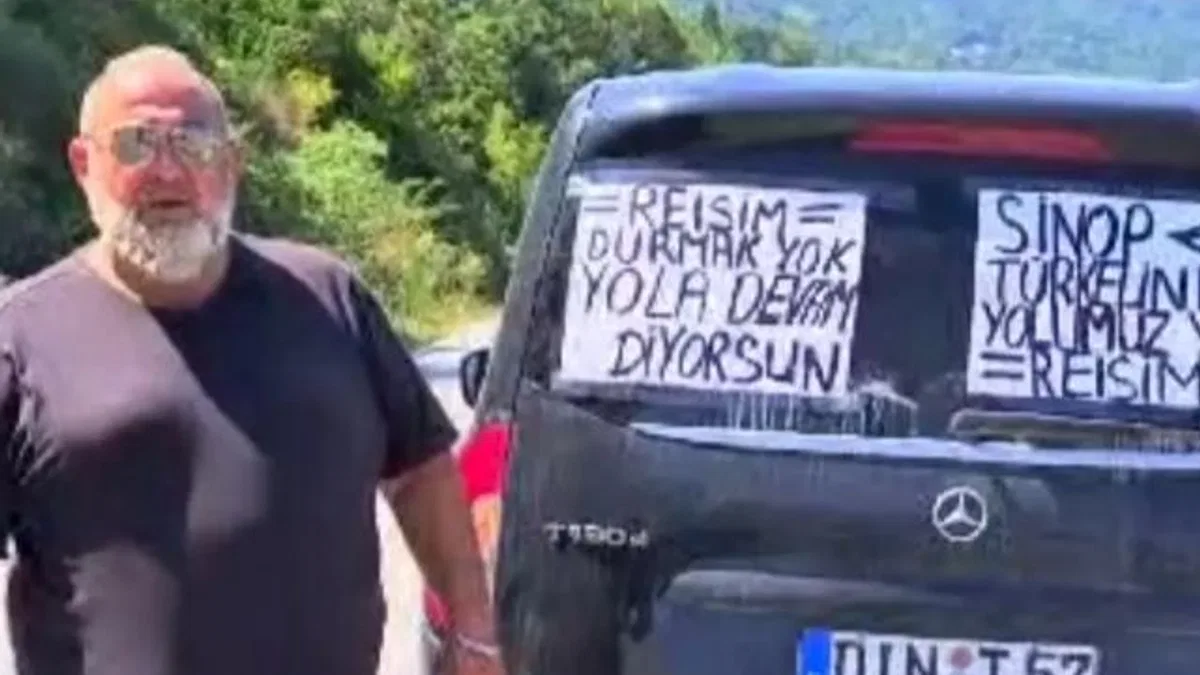Gurbetçiden, ‘Cumhurbaşkanı Erdoğan sesimi duy’ eylemi