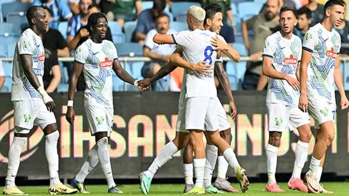 Adana Demirspor 1-2 Çaykur Rizespor (Maç Sonucu) Adana’da kazanan Rizespor