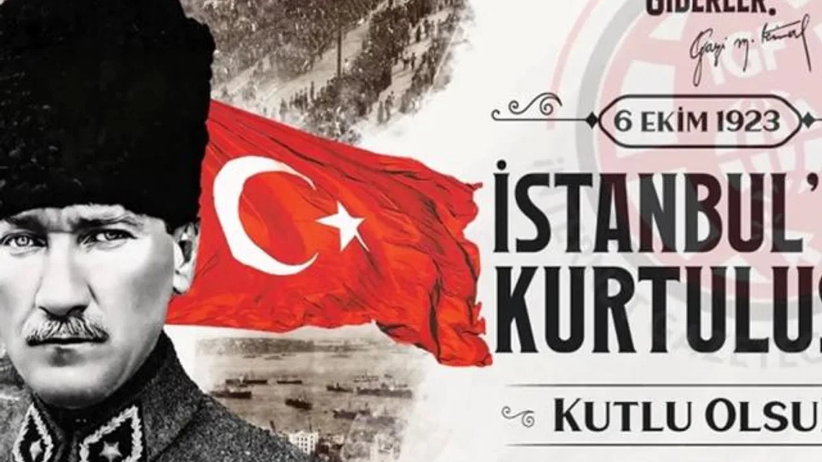 İstanbul’un gurur günü… Düşman işgalinden kurtuluşunun 102. yıl dönümü
